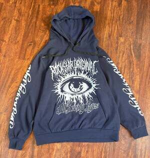 Rockstar Original All Seeing Eyes Graphic Pullover Hoodie